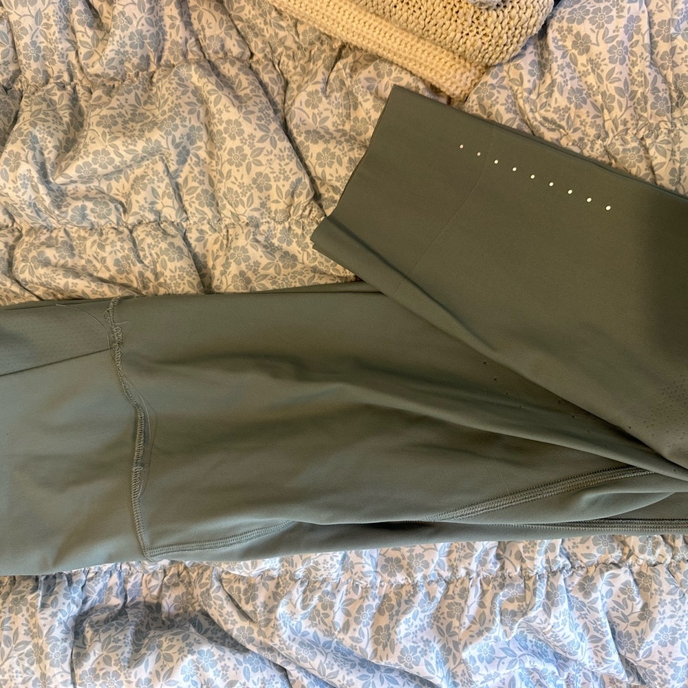 Lululemon light blue Leggings with Subtle Detailing